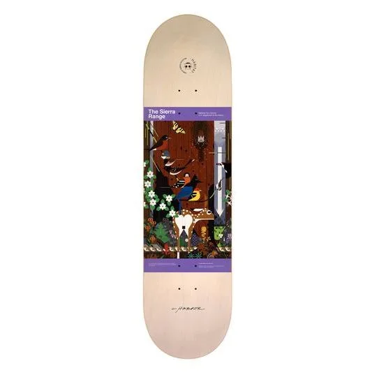 Skateboard Deck with Unique Artwork-Habitat Harper Sierra Range  Skateboard Deck - 8.5"