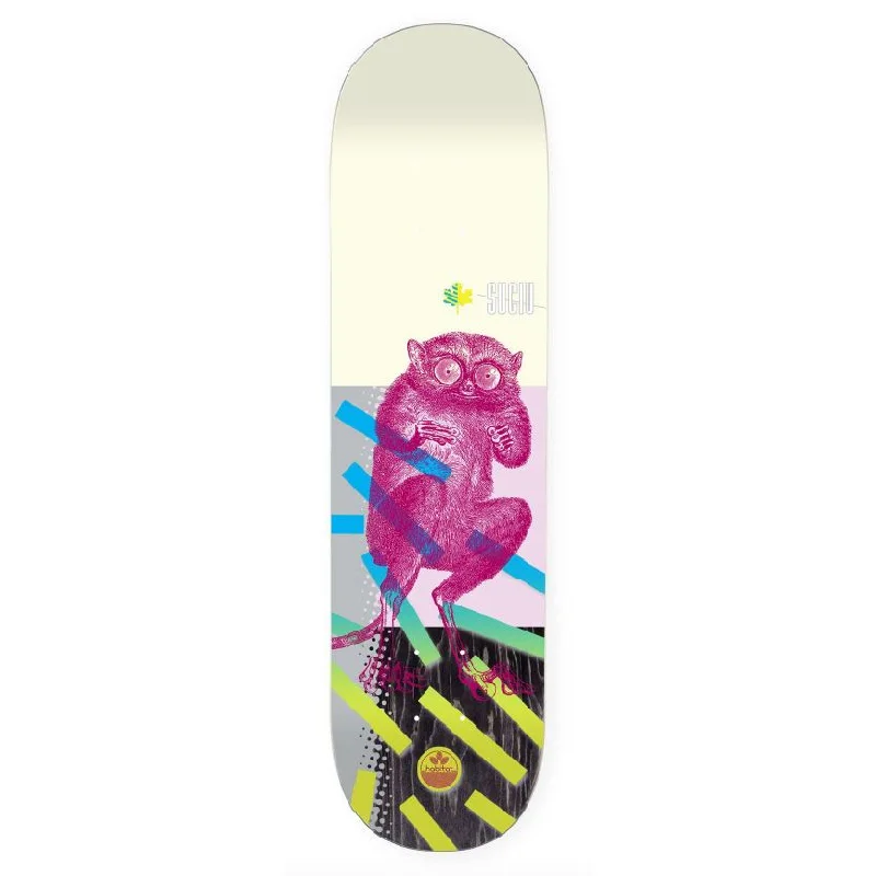 Skateboard Deck with Steep Kick-Habitat Mark Suciu Anima Mundi Glow Skateboard Deck - 8.5"