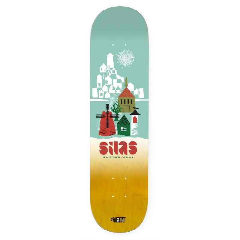 Skateboard Deck for Downhill Racing-Habitat Silas Citadel Skateboard Deck - 8.25"