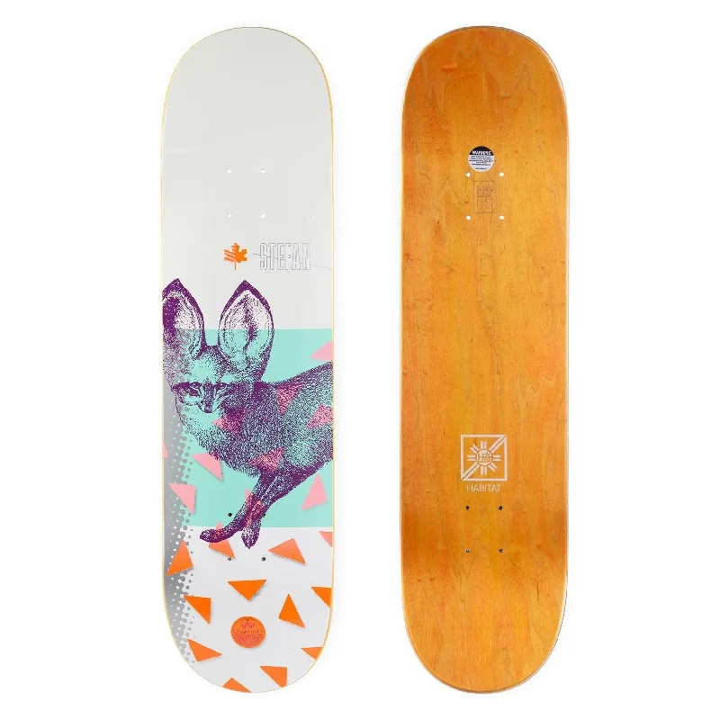 Skateboard Deck for Hardcore Tricksters-Habitat Stefan Janoski Anima Mundi Glow Skateboard Deck - 8.25"