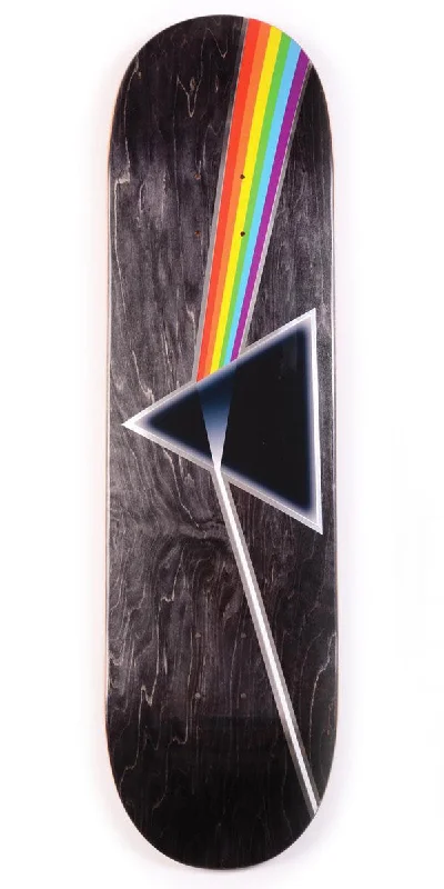 Skateboard Deck with Custom Design-Habitat x Pink Floyd Dark Side of the Moon Skateboard Deck - Black - 8.50"