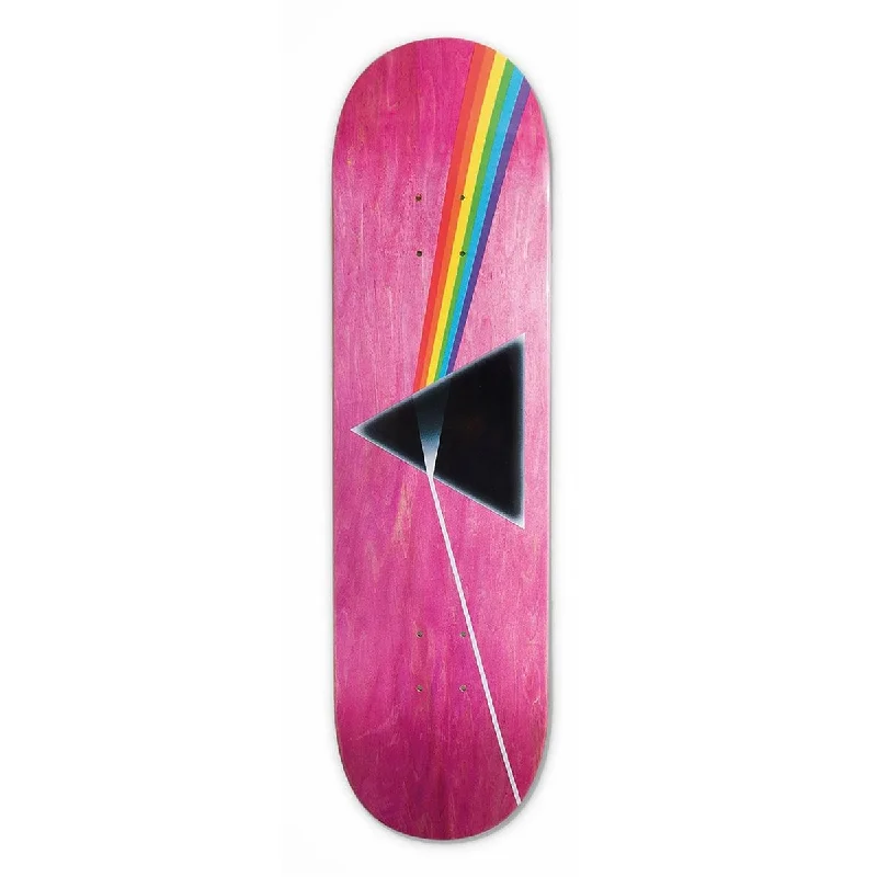 Skateboard Deck for Streetwear Fans-Habitat x Pink Floyd 'Dark Side of the Moon' (Twintail) Skateboard Deck - 8.5"