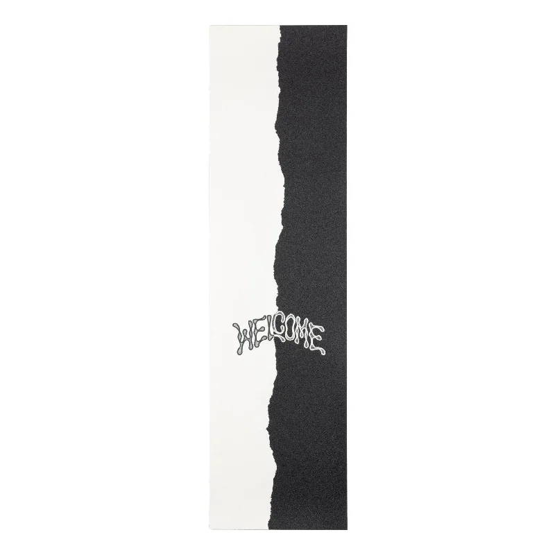 Adults' Skateboard Grip Tape-Halfblood Grip Tape - Black/White