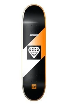 Skateboard Deck with Extra Flex-Heart Supply HS - Jagger Symbolic Impact Light Skateboard Deck Orange 8