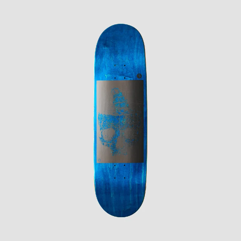 Skateboard Deck with Premium Grade Maple-Heathen Stormy Seas on Taperhead Skateboard Deck Metallic Black/Blue - 8.75"