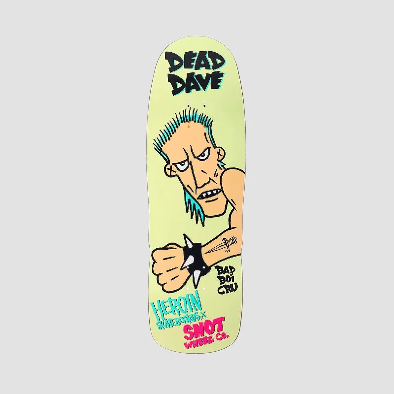 Freestyle Skateboard Deck-Heroin Dead Dave Bad Boi Razor Edge Skateboard Deck - 10.1"