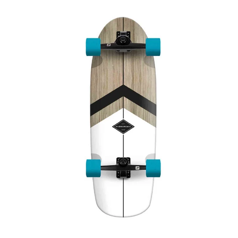 Skateboard with Low Maintenance-Hydroponic Rounded Complete Surfskate