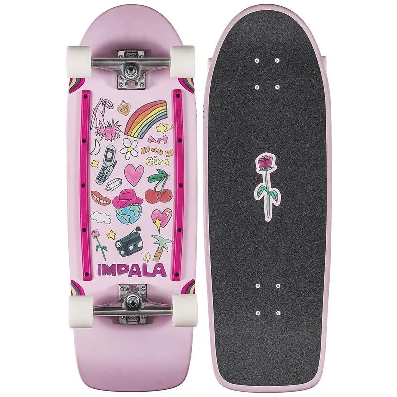 Downhill Skateboard-Impala Cruiser Latis 31.5" Art Baby Girl