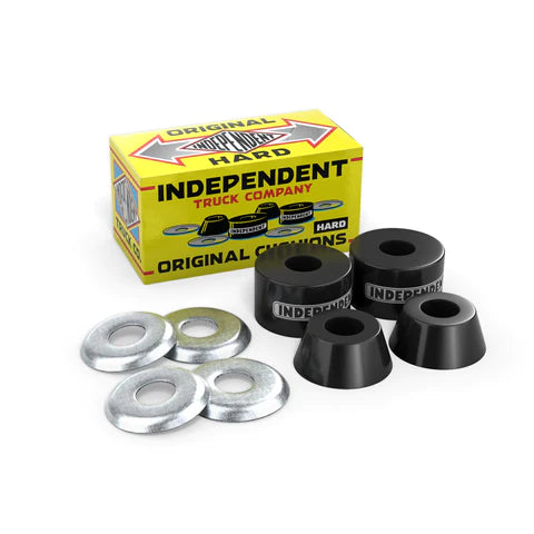 Precision Performance Skateboard Hardware-Independent Bushings Stages 1-7 Black Original Hard 94A