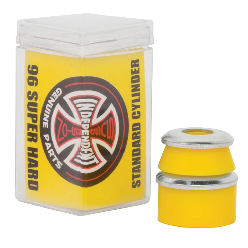 Skateboard Hardware With Enhanced Durability-Independent Bushings Standard Cylinder 96A Super Hard Yellow