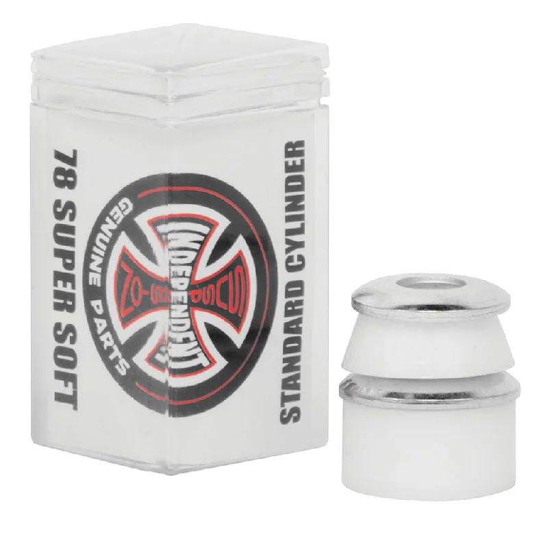 DIY Customizable Skateboard Hardware-Independent Bushings Standard Cylinder 78A Super Soft White