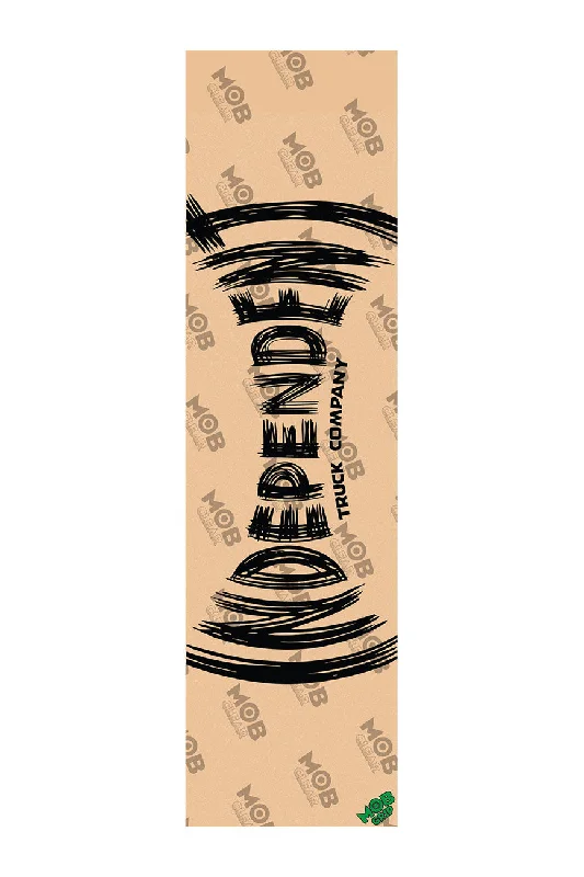 Skateboard Grip Tape with Graphics-Independent Scratchy Span CLEAR Grip Tape 9in x 33in Graphic Mob (single)