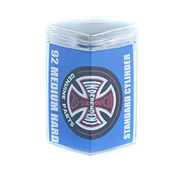 Ultimate Strength Skateboard Hardware-Independent Trucks Bushings - 92 Medium Hard Cylinder Blue