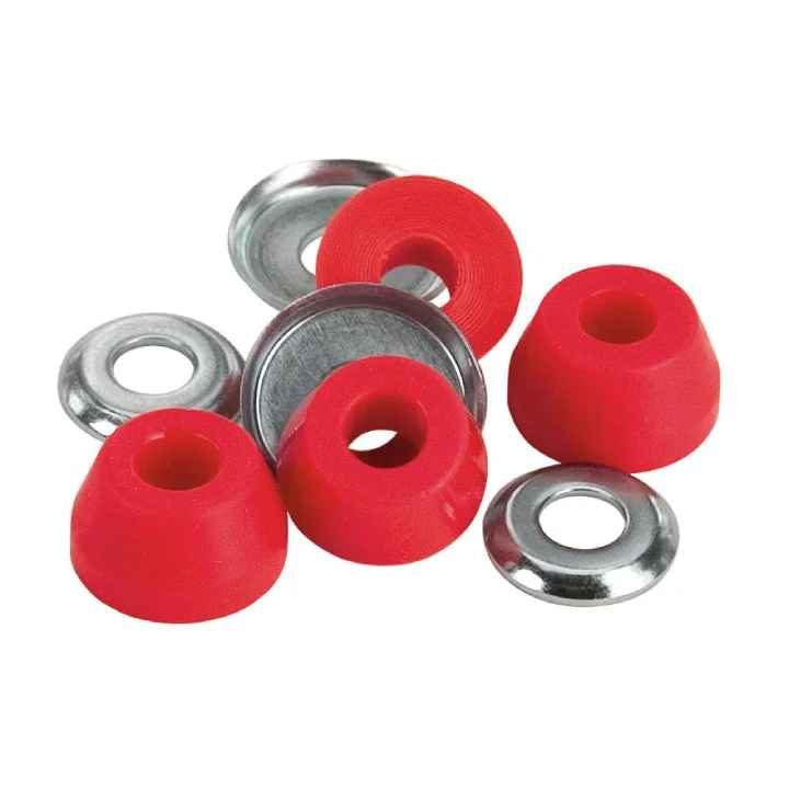 Functional Skateboard Hardware-Independent Trucks Bushings Standard Soft 90A - Red