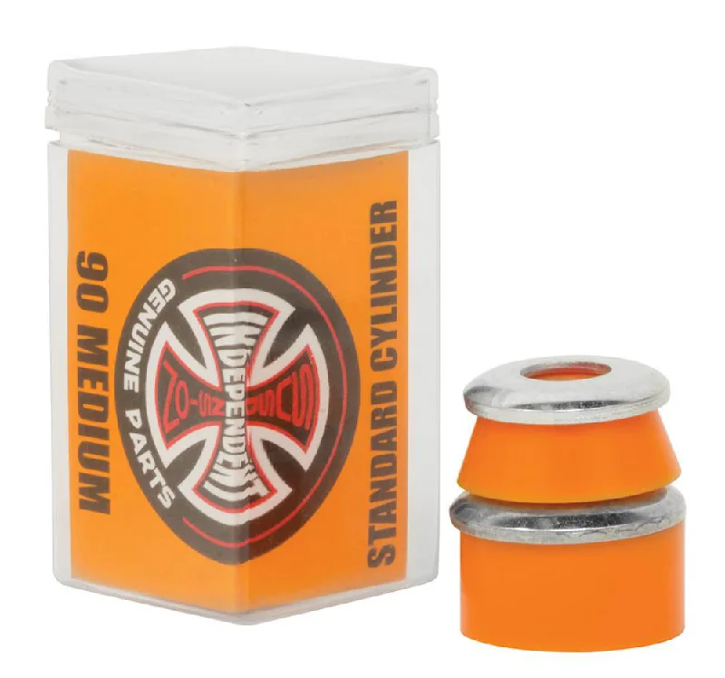 Skateboard Hardware For Long-Term Use-Independent Trucks Suspension Cushions Medium Cylinder Bushings 90A - Orange