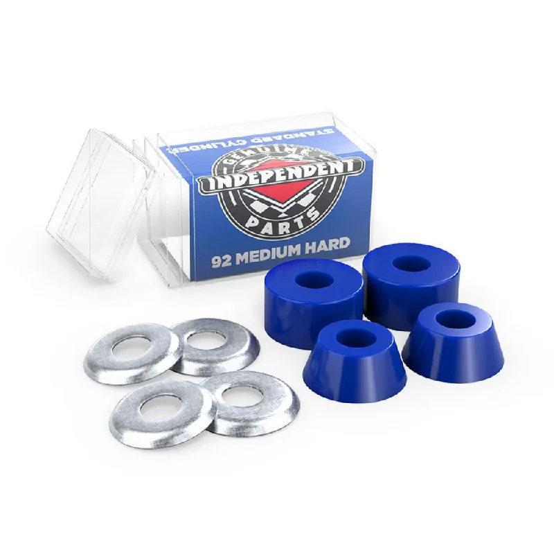 Buy Skateboard Hardware Online-Independent Trucks Suspension Cushions Medium Hard Cylinder Bushings 92A - Blue