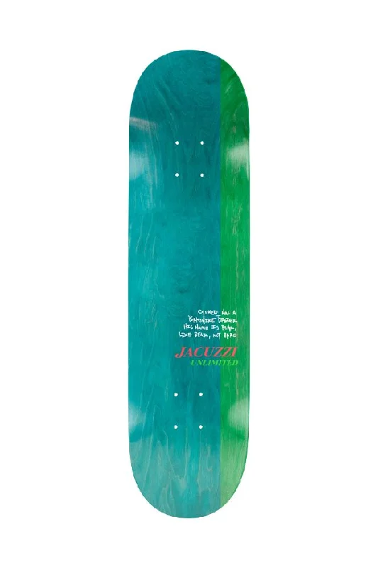 Skateboard Deck for Lifestyle Riders-Jacuzzi Unlimited Fourth Street Bowl - EX7 Skateboard Deck Purple 9''