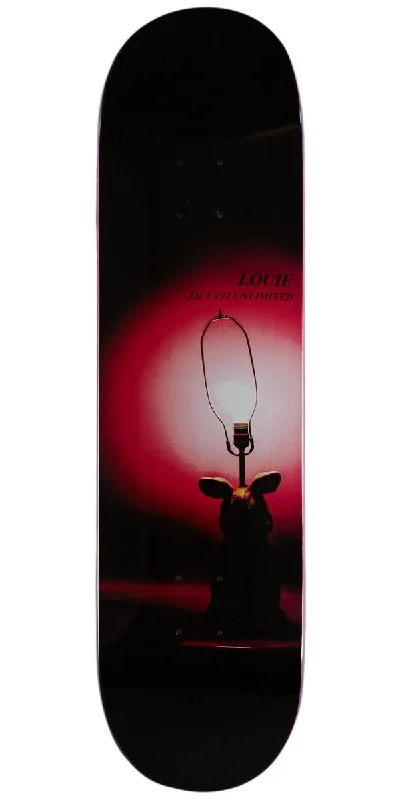 Skateboard Deck with Laminated Protection-Jacuzzi Unlimited Louie Barletta Bunny Lamp Skateboard Deck - 8.25"