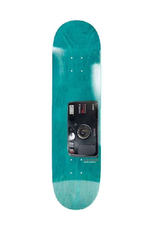 Skateboard Deck with High Resilience-Jacuzzi Unlimited Nestor Judkins T4 - EX7 Skateboard Deck Teal 8''