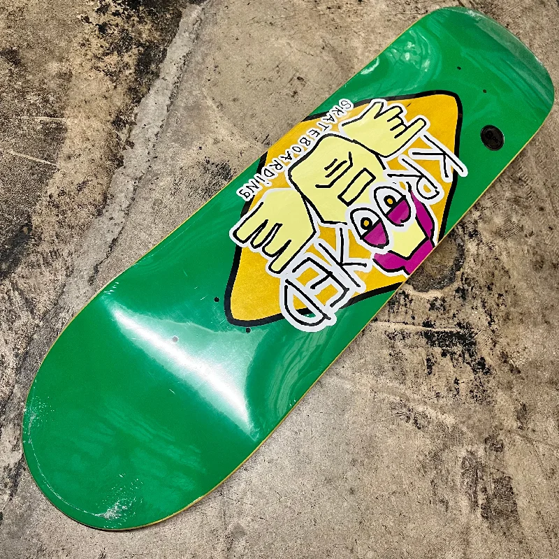 Skateboard Deck for Hardcore Tricksters-KROOKED TEAM ARKETYPE 8.06