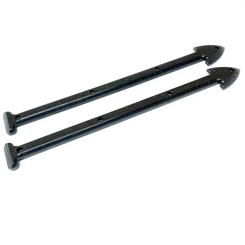 Skateboard Rails For Ramps-Lil Jawns 13.5" Black Dick Jawns Skateboard Rails