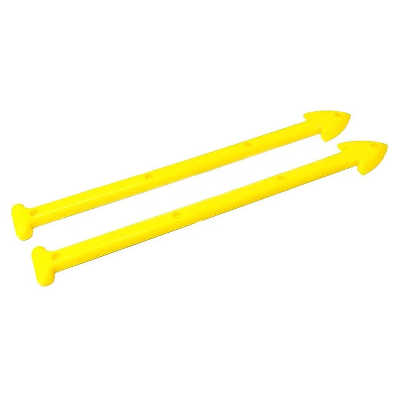 Easy-To-Move Skateboard Rails-Lil Jawns 13.5" Yellow Dick Jawns Skateboard Rails