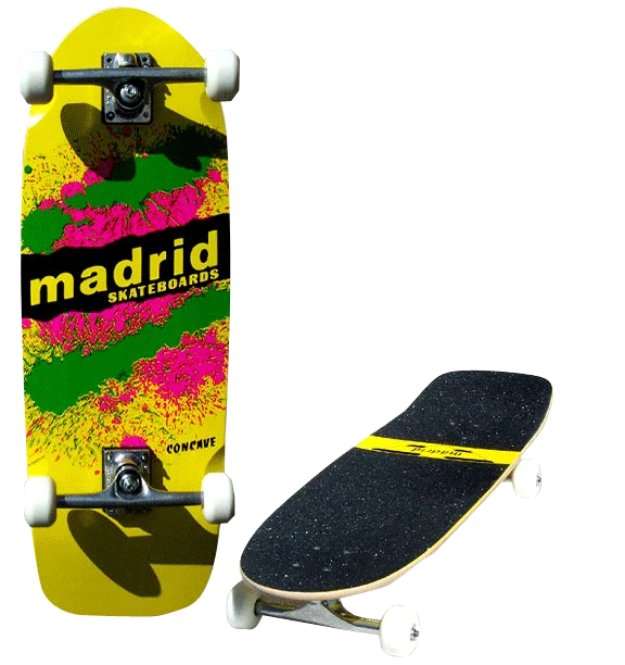 Beginner Skateboard-Madrid Explosion Model Complete Skateboard In Yellow