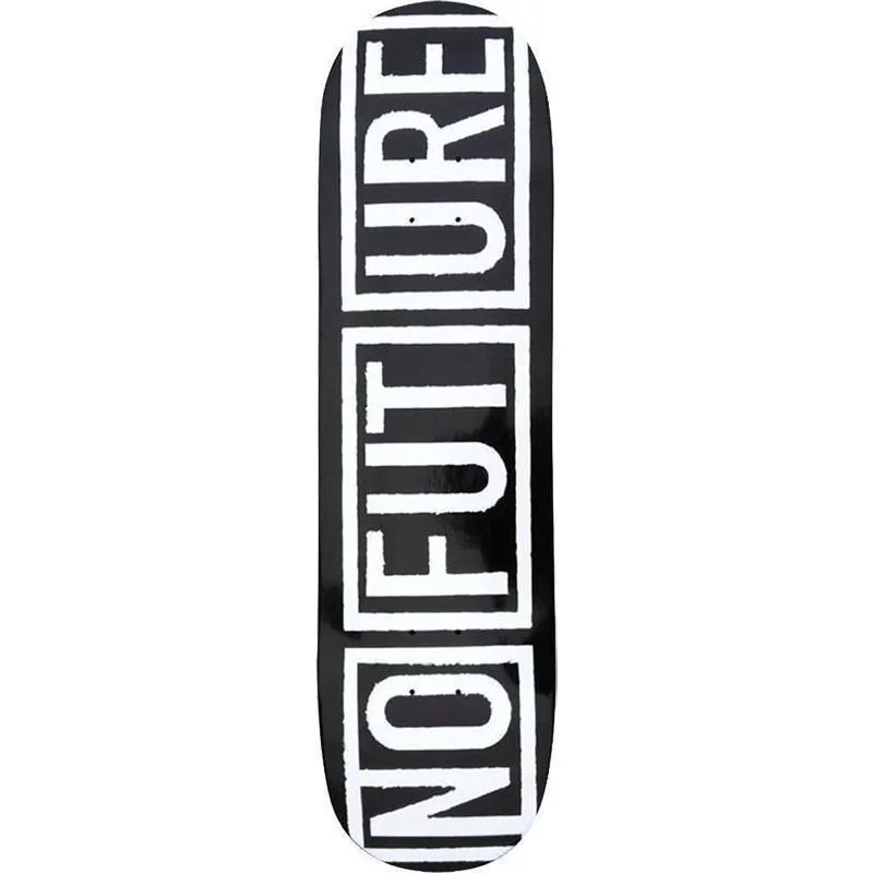 Skateboard Deck with Adjustable Wheelbase-Madrid No Future Bar Street Pool Skateboard Deck