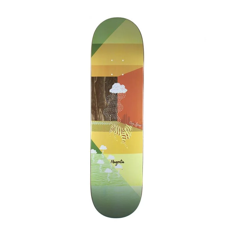 Skateboard Deck with Improved Control-Magenta Ben Gore Sleep Board x  Skateboard Deck - 8.0"