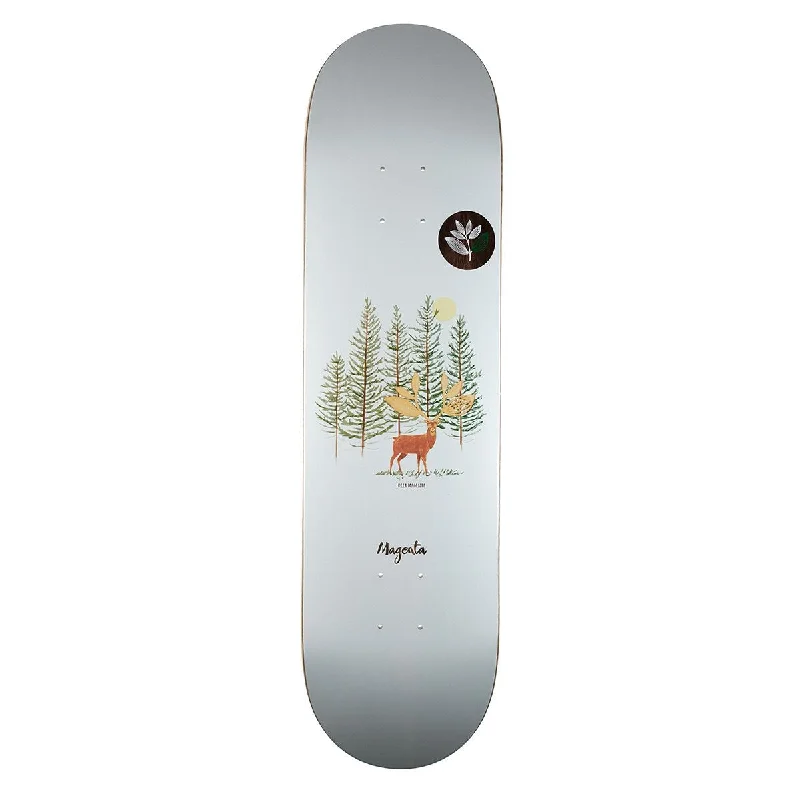 Skateboard Deck with High-Quality Veneers-Magenta Deer Magenta Skateboard Deck - 7.875"