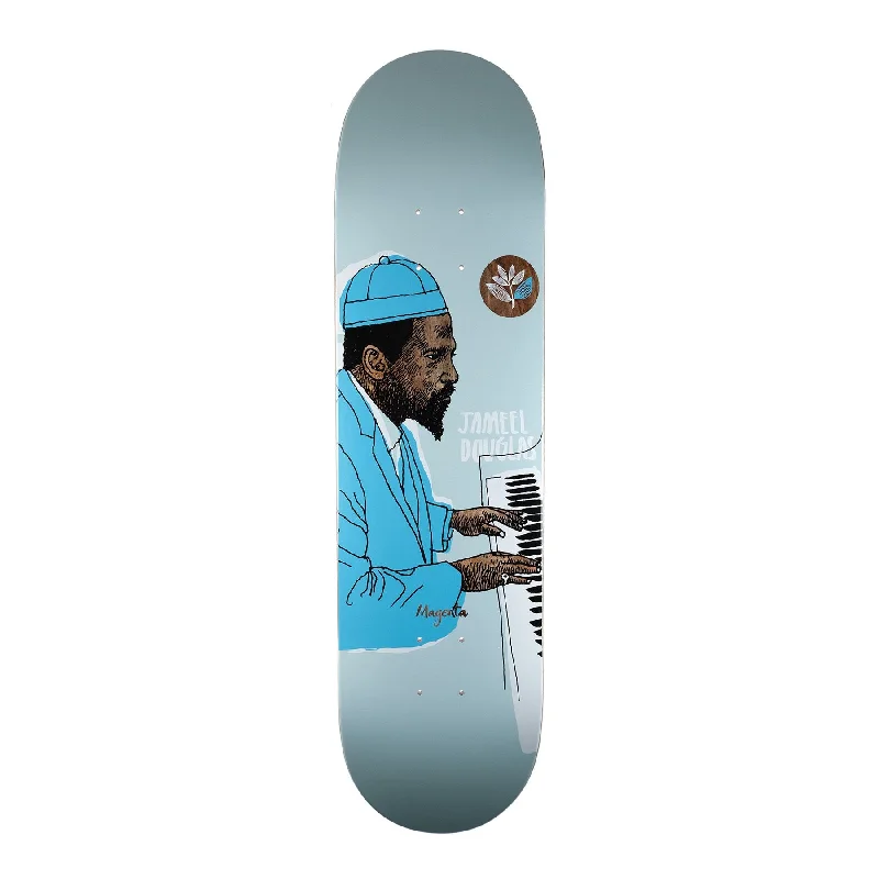 Skateboard Deck for Gravity Sports-Magenta Jameel Douglas Free Jazz (Steep) Skateboard Deck - 8.125"