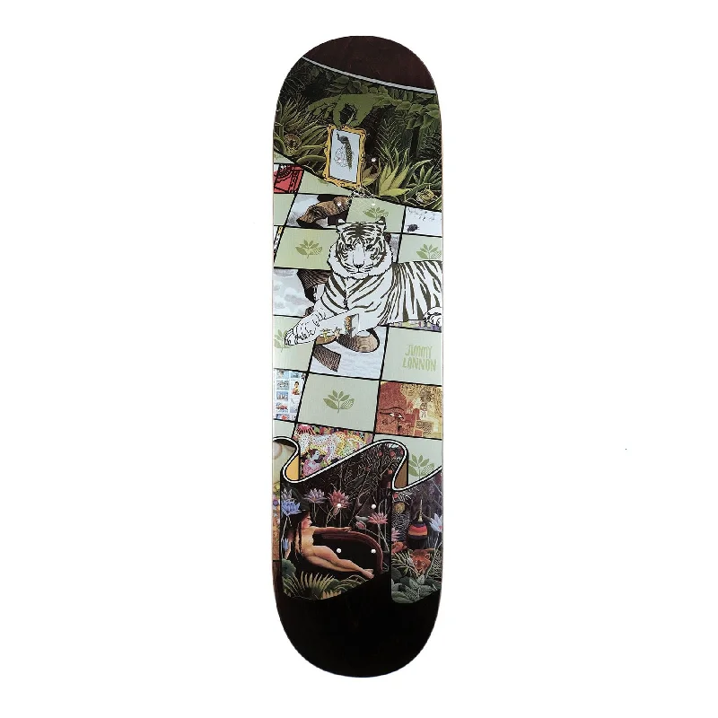 Skateboard Deck for Streetwear Fans-Magenta Jimmy Lannon Museum Series (Steep)  Skateboard Deck - 8.25"