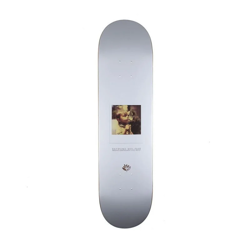 Skateboard Deck for Park Skating-Magenta Raymond Molinar Guest Artist Board  Skateboard Deck - 7.875"