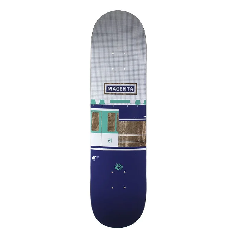 Skateboard Deck with Refined Balance-Magenta Station Board X Skateboard Deck - 7.75"