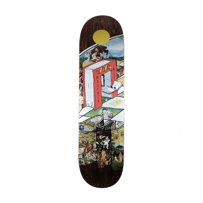 Skateboard Deck with Vintage Graphics-Magenta Vivien Feil Museum Series  Skateboard Deck - 8.25"