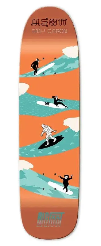 Trick Skateboard Deck-Meow Amy Caron Bigfoot Deck Multi Skateboard Deck - 8.25"