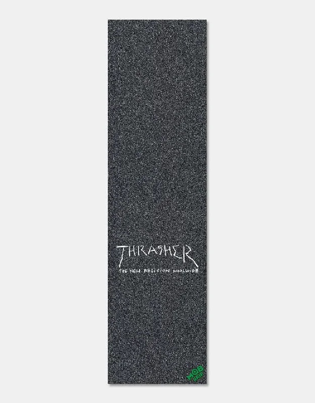 Skateboard Grip Tape with Reinforced Layers-MOB x Thrasher New Religion SM 9" Graphic Grip Tape Sheet