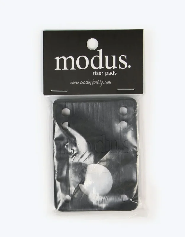 Premium Skateboard Hardware-Modus Riser Pads - Black (Pair)