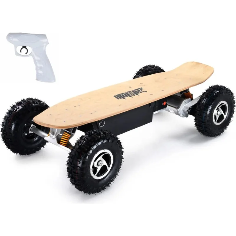 Skateboard for Control-MotoTec 1600w Dual Motor Dirt Electric Skateboard