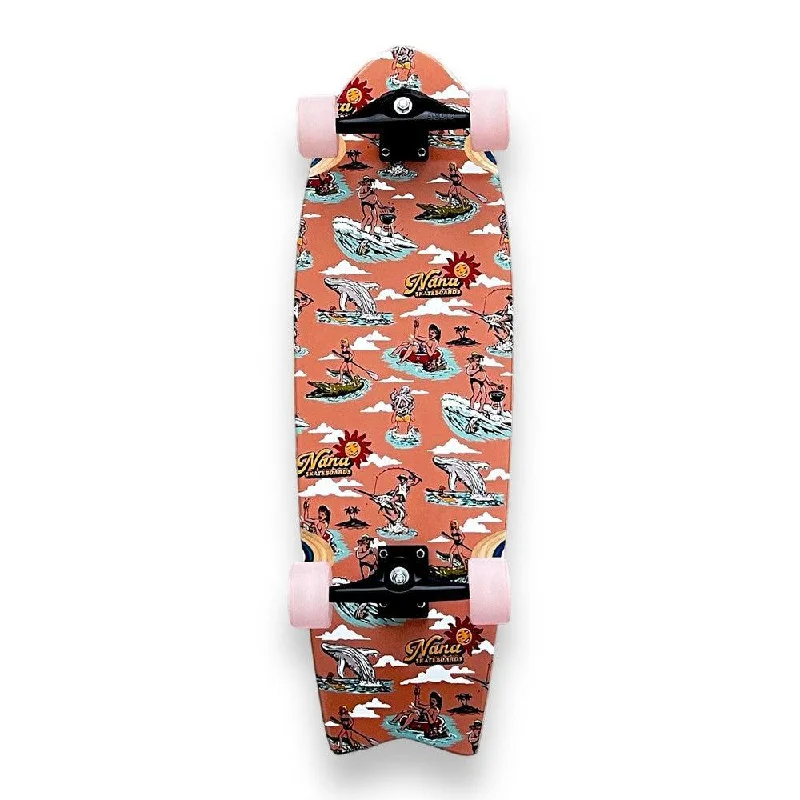 Skateboard for Pavement-NANA Mushburger Souvenir Dusty 32" Complete Surfskate