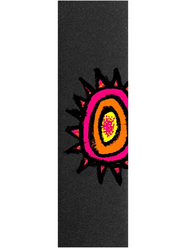 Skateboard Grip Tape with Minimalist Design-New Deal Heritage Sun Griptape 10"