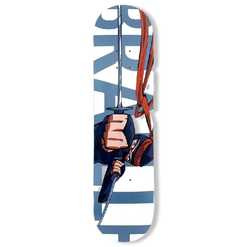 Skateboard Deck with Unique Artwork-Braille Ninja Punch Skateboard Decks Skateboard Deck