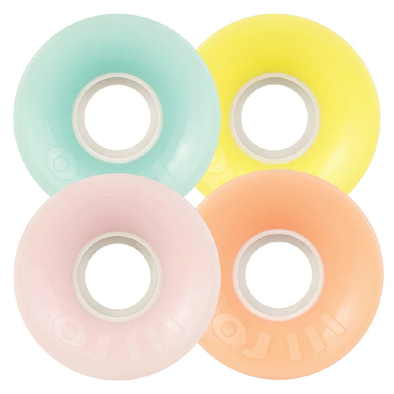 Skateboard Wheels for Skatepark Use-Oj 55mm Mini Hot Juice 78a OJ Pastel Colors Skateboard Wheels