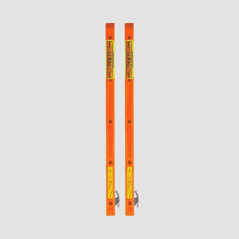 Professional Grade Skateboard Rails-OJ Juice Bar Rails Orange x2