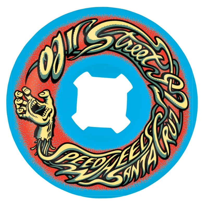 Skateboard Wheels with Enhanced Durability-OJ Street II 60mm Speedwheels 92a