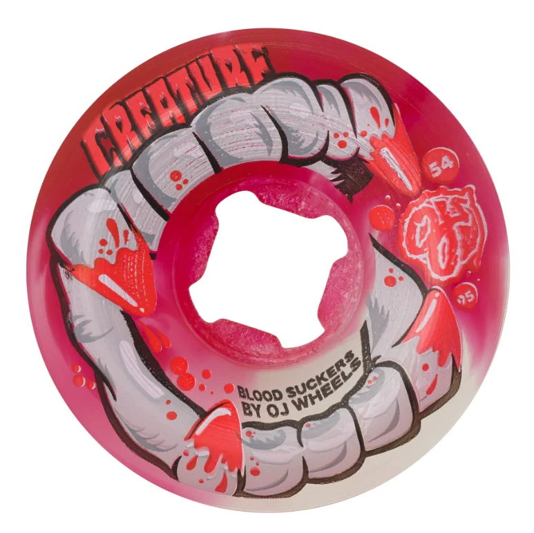 Skateboard Wheels for Park Skating-OJ Wheels 54mm DNA Curbsuckers Bloodsuckers