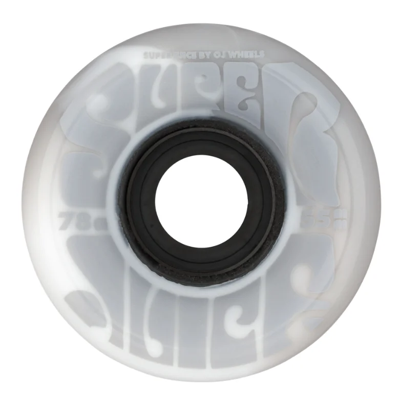 Skateboard Wheels for Trick Practice-OJ Wheels 55mm Mini Super Juice Marble Swirl 78a