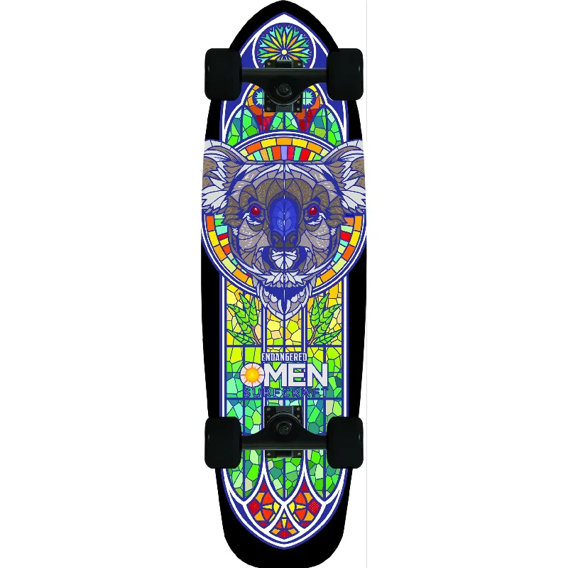 Lightweight Skateboard-Omen Complete Endangered Koala 29" x 8.5"