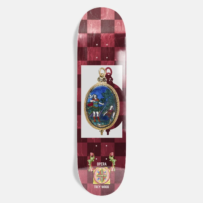 Cruiser Skateboard Deck-Opera Skateboards - 8.25" Trey Wood Pendant EX7 Skateboard Deck