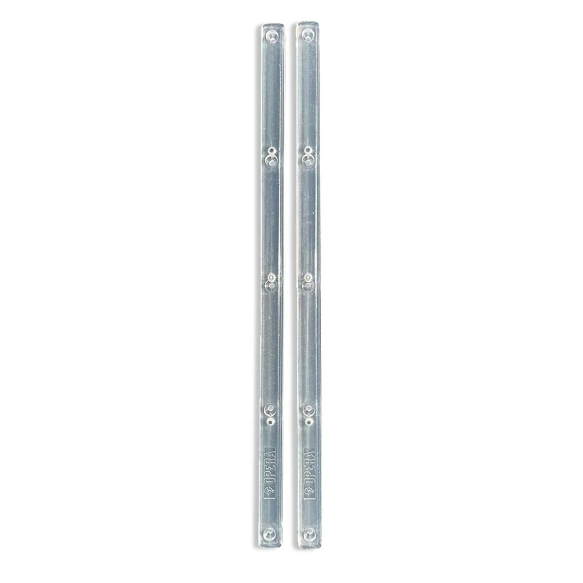 Extra Wide Skateboard Rails-Opera Skateboards Clear Rails